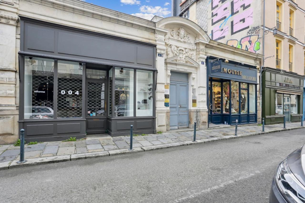 Apartament Le Simone -Centre Historique Rennes Zewnętrze zdjęcie
